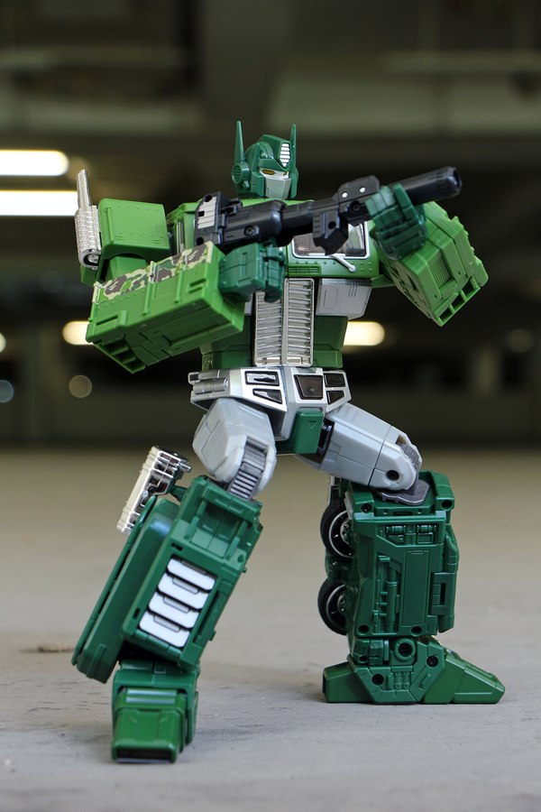 New Images Bathing Ape Masterpiece MP 10 Convoy Bape Version Green Redeco Figure  (1 of 18)